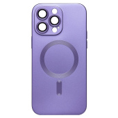 Чехол-накладка - SM020 Matte SafeMag для "Apple iPhone 14 Pro Max" (purple)