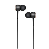 Проводные наушники с микрофоном внутриканальные Hoco M19 Drumbeat universal Jack 3,5  (black)