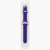 Ремешок - ApW Sport Band Apple Watch 38/40/41мм силикон на кнопке (L) (violet)