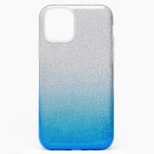 Чехол-накладка - SC097 Gradient для "Apple iPhone 11 Pro" (blue/silver)