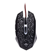 Мышь оптическая Nakatomi Gaming mouse MOG-15U (black) игровая