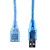 Кабель-удлинитель USB -  300см 1,5A (silver)