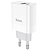 Адаптер Сетевой с кабелем Hoco C80A Rapido PD QC3.0 USB/Type-C 3A/20W (Type-C/Type-C) (white)