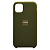 Чехол-накладка ORG Soft Touch для "Apple iPhone 11" (dark green)