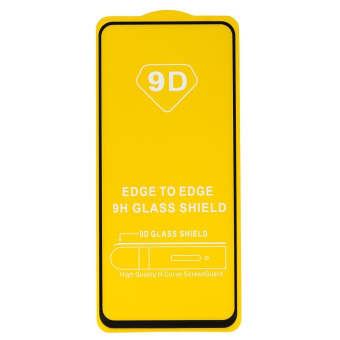 Защитное стекло Full Glue - 2,5D для "Realme 12+ 5G" (тех.уп.) (20) (black) (229133)