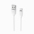 Кабель USB - Apple lightning Borofone BX19  100см 2,4A  (white)