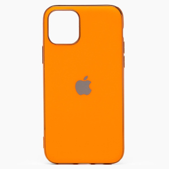Чехол-накладка ORG SC154 матовый для "Apple iPhone 11 Pro Max" (orange)