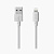 Кабель USB - Apple lightning budi M8J180  100см 2A  (silver)