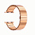 Ремешок - ApW34 металл блочный на застежке Apple Watch 42/44/45/49мм (rose gold)