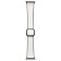 Ремешок - ApW38 Square buckle Apple Watch 38/40/41мм экокожа (white)