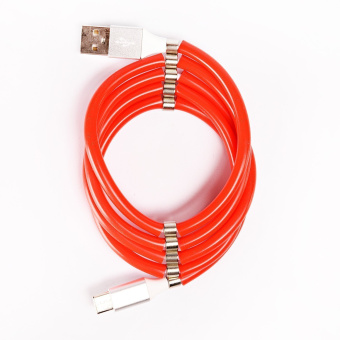 Кабель USB - Type-C - MCT-1  100см 1,5A  (red)