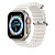 Ремешок - ApW26 Ocean Band Apple Watch 42/44/45/49мм силикон (white)