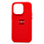 Чехол-накладка - SM003 SafeMag Soft Touch с анимацией для "Apple iPhone 14 Pro" (red)