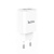 Адаптер Сетевой с кабелем Hoco C62A Victoria 2USB 2,1A/10W (USB/Lightning) (white)