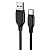 Кабель USB - Type-C Borofone BX42  100см 3A  (black)