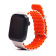 Ремешок - ApW26 Ocean Band Apple Watch 42/44/45/49мм силикон (white/orange)