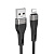 Кабель USB - Apple lightning Borofone BX46  100см 2,4A  (black)