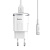 Адаптер Сетевой с кабелем Hoco C37A USB 2,4A/10W (USB/Type-C) (white)