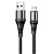 Кабель USB - Apple lightning Hoco X50 Excellent  100см 2,4A  (black)