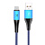 Кабель USB - Type-C SKYDOLPHIN S49T  100см 3A  (blue)