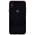 Чехол-накладка [ORG] Glass Azur stone series для "Apple iPhone X/iPhone XS" (black) ..