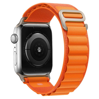 Ремешок - ApW27 Alpine Loop Apple Watch 38/40/41мм текстиль (orange)