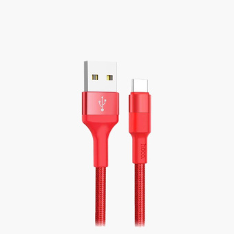 Кабель USB - Type-C Hoco X26 Xpress  100см 2A  (red)