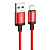 Кабель USB - micro USB Hoco X89 Wind  100см 2,4A  (red)