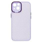 Чехол-накладка - PC077 для "Apple iPhone 14" (light violet)
