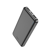 Внешний аккумулятор Hoco J100 10000mAh Micro/Type-C/USB*2 (black)