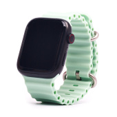 Ремешок - ApW26 Ocean Band Apple Watch 42/44/45/49мм силикон (mint)