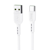 Кабель USB - Type-C Hoco X33 5A Surge  100см 5A  (white)