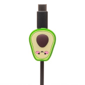 Защита кабеля - авокадо 02 (green)