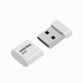 Флэш накопитель USB 64 Гб Smart Buy Lara (white)