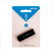 Флэш накопитель USB  8 Гб Smart Buy Paean (black)