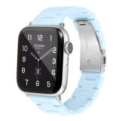 Ремешок - ApW30 Apple Watch 38/40/41мм акриловый (light blue)