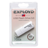 Флэш накопитель USB 16 Гб Exployd 630 3.0 (white)